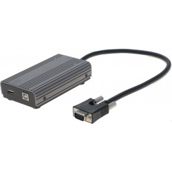USB-tjänstkonsol för bärbara datorer: VGA- och PS2-stöd upp till Win7