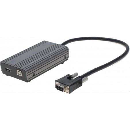 USB-tjänstkonsol för bärbara datorer: VGA- och PS2-stöd upp till Win7