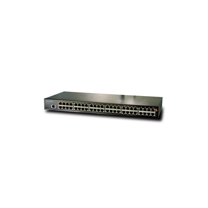 24 ports Mid-span PoE injektor, 10/100Mbit, 230VAC