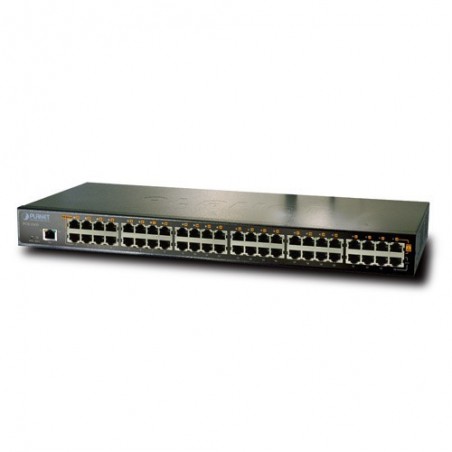 24 ports Mid-span PoE injektor, 10/100Mbit, 230VAC
