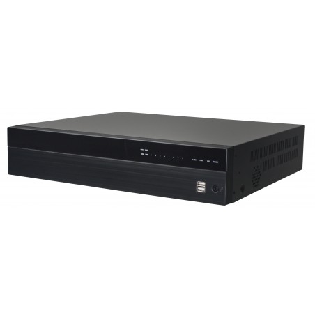 NVR/DVR IP-kamera videobandspelare, 8 kanaler, med poe.