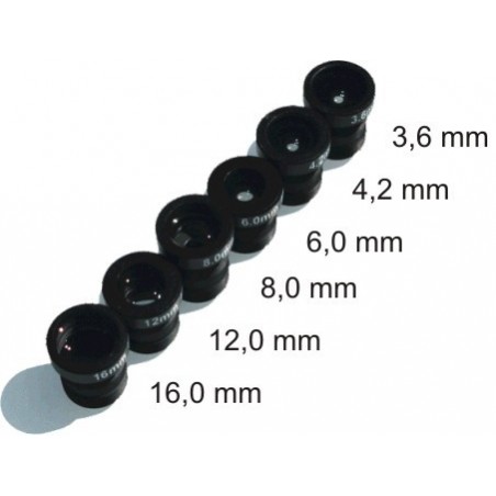 6 Extra linser för KAM mini-M
