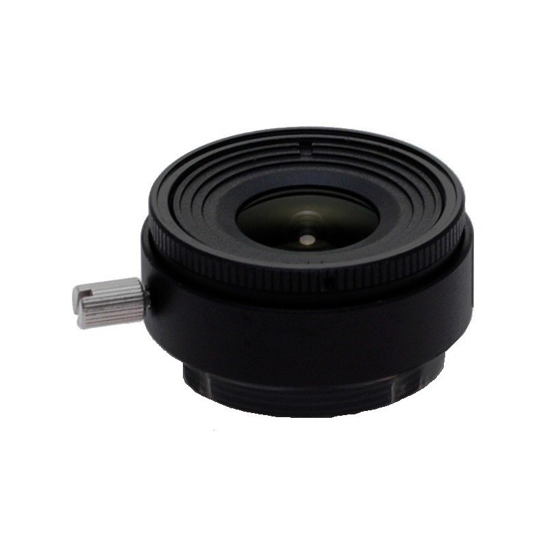 Lins 2.8 mm objektiv, haneeeuell bländare, haneeeuell fokusjustering, CS-montering