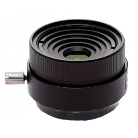Lins, 6,0 mm, manuell bländare, manuell fokusjustering, CS-montering