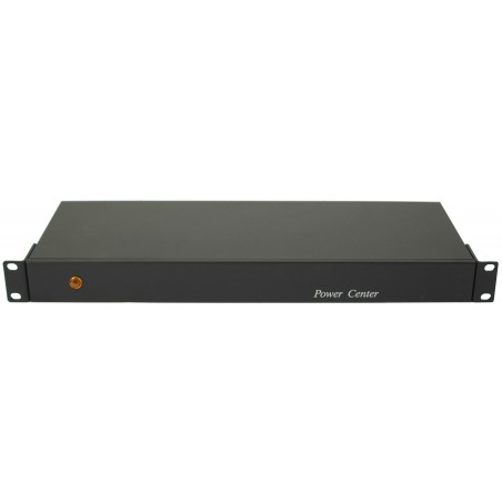 16 portar 12VDC, 8 Amp Multi 12VDC strömförsörjningsbox med 16 utgångar för rackmontering