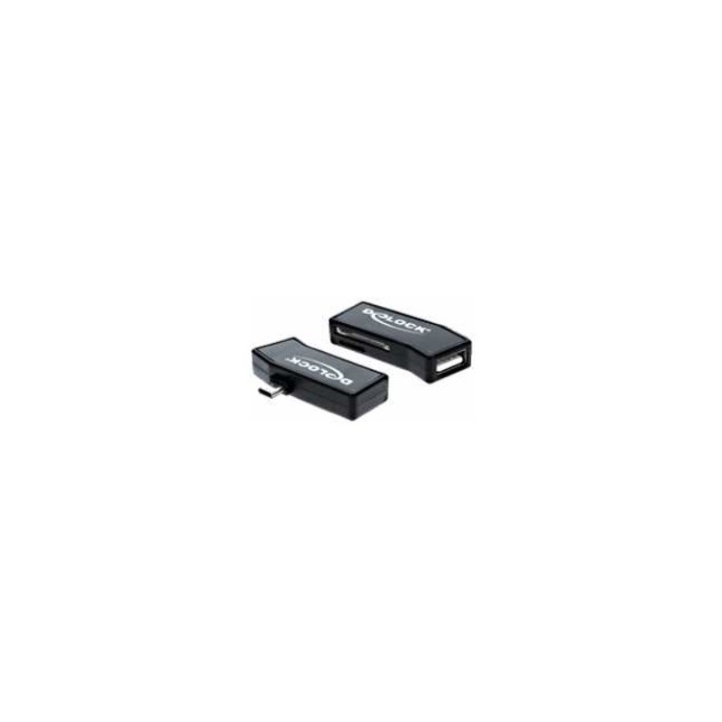 OTG -kortläsare för smartphones. 1 x SD, 1 x Micro SD och USB