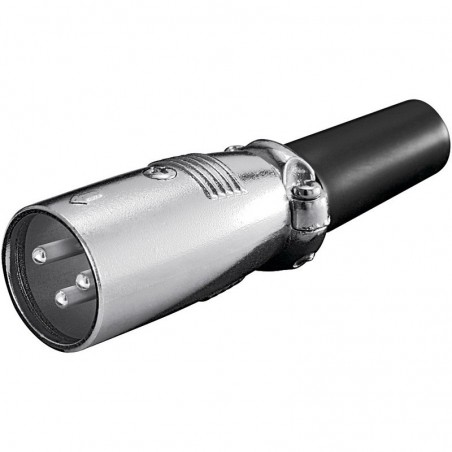 Mikrofon XLR hane med lås, 3 pin