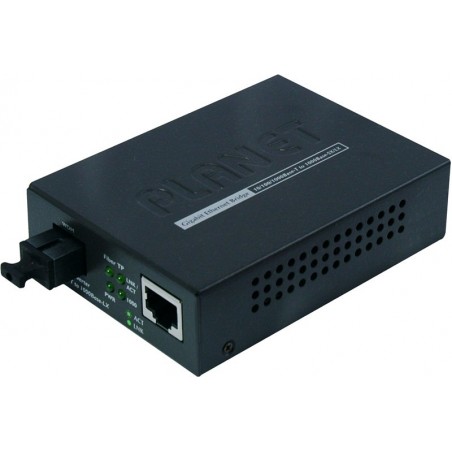 Media Converter RJ45 till Gbit Multiplexing Fiber - Simplex fiber