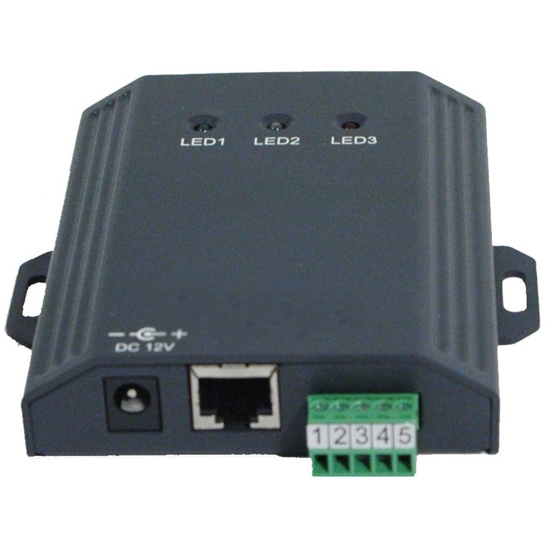 Konvertillerar från Wiegand och Ethernet . Device server med Wiegand och Ethernet-intillerface