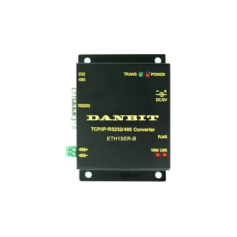 1 serielportserver port RS232 / RS485. Serial Device Server