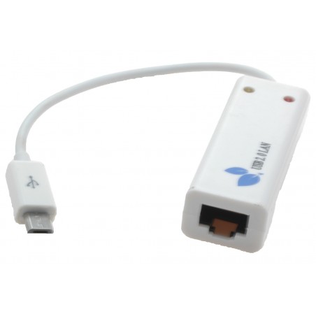 USB 2.0 Ethernet-adapter för USB-M mikro