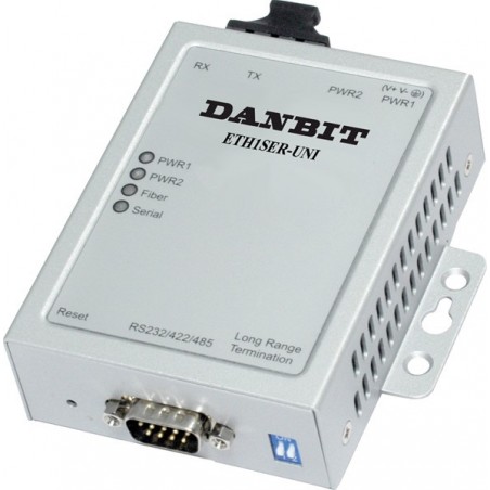 Korenix JETPORT 5601F-S: 1-ports seriell fiberserver, 30 km
