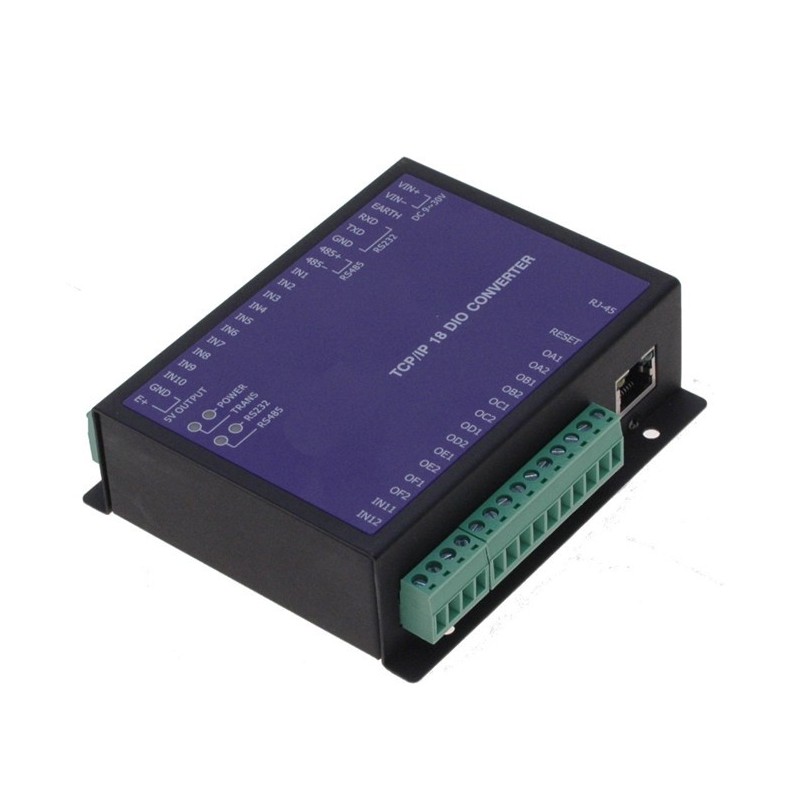 Digital IO via Ethernet eller RS485