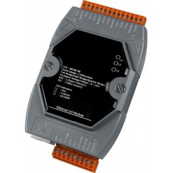 8 x Digitala ingångar Wet 0 - + 50VDC 500Hz, 8 x Digital utgång (OC) + 40VDC 650mA, 1 x RJ45, Modbus