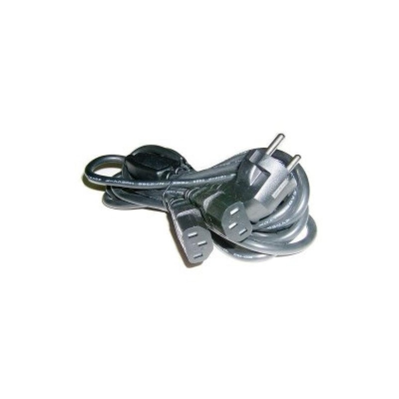 Nätsladden split kabel från Schoko 2 x C13 hona