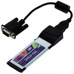 Notebook Expresscard med 2 seriella RS232-portar