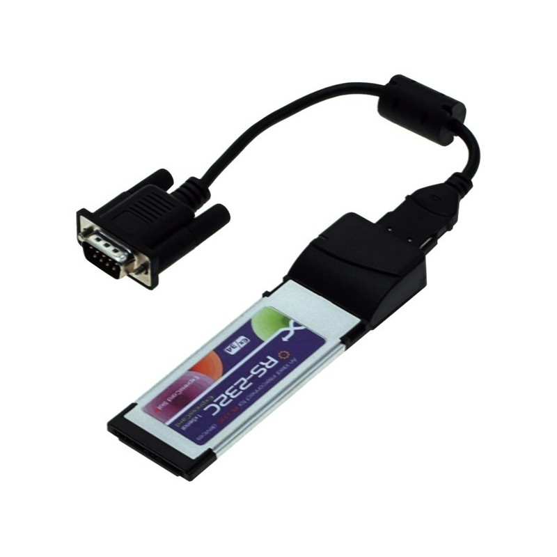 Notebook Expresscard med 2 seriella RS232-portar