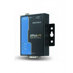 1 serielportserver RS232-port, MOXA nport 5110A.