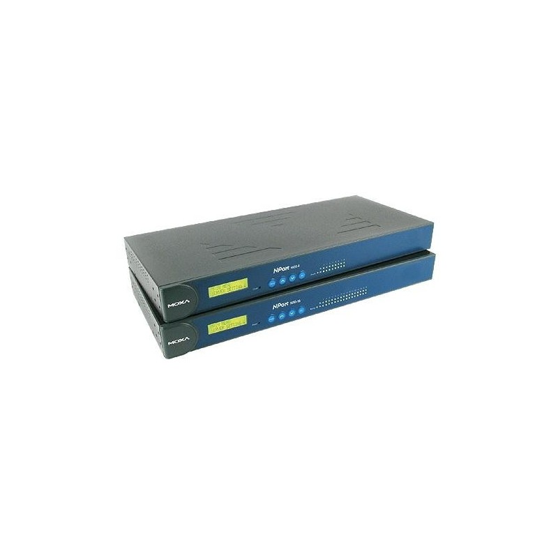 MOXA NPORT 5650-16 16 portar RS232/422/485 seriell enhetsserver