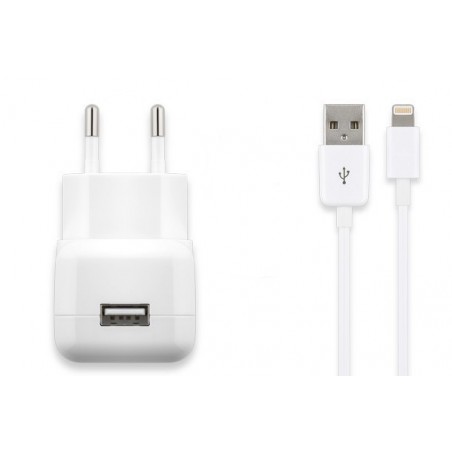 USB-laddare 5V, 230Vac, laddare för USB 4am-kabel, Lightning-kabel