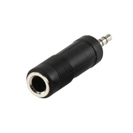 adapt från 3,5 mm stillereominijack hane till 6.3mm stillereo jack hon