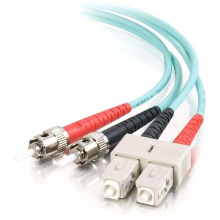 Fiberoptisk LSZH kabel - SC / ST 50/125 um OM3 - multilli 10 m