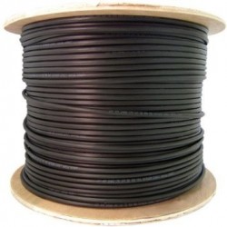 Armeret fiberkabel, Multi mode, SC-SC, 500 meter, 62,5/125my, Sort, LSZH, Duplex