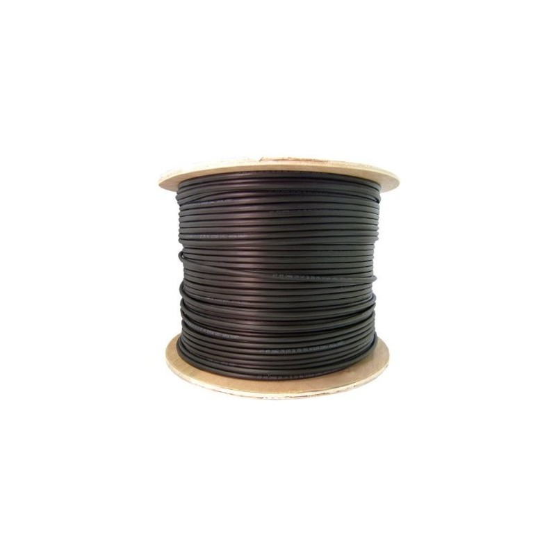 Armeret fiberkabel, Multi mode, SC-SC, 500 meter, 62,5/125my, Sort, LSZH, Duplex