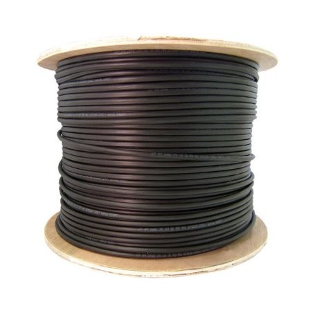 Armeret fiberkabel, Multi mode, SC-SC, 500 meter, 62,5/125my, Sort, LSZH, Duplex