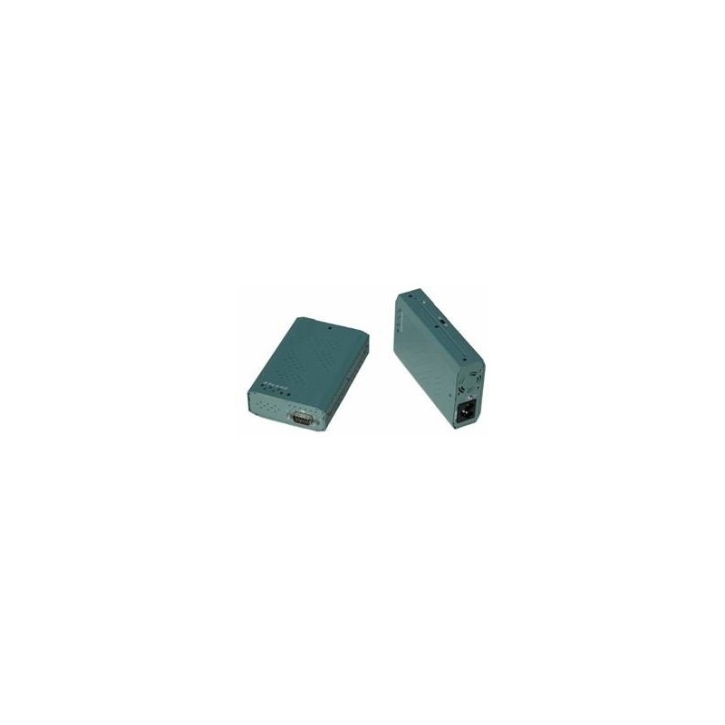 Restparti: RS232 seriell port via 230V AC kraftillnätill