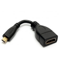 HDMI till HDMI hane till hona adapterkontakt för HDTV typ D