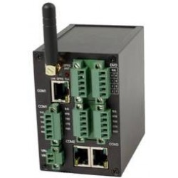 RS232 seriell kommunikation över GSM eller GPRS Serial Port Server 3 serille portar GSM / GPRS