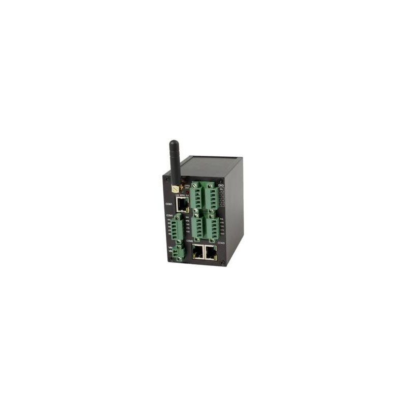RS232 seriell kommunikation över GSM eller GPRS Serial Port Server 3 serille portar GSM / GPRS