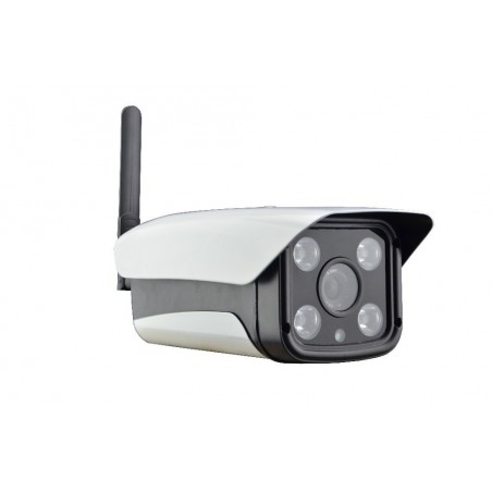 Utomhusboxkamera 1,3MP - Wifi, LAN, 3G/4G via molnlösning, IR