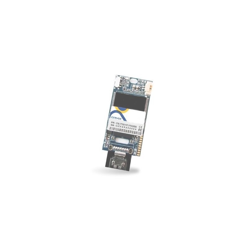 Industriellal Flash 32GB, DOM SATA MLC XL med utillökatill tillemperatillur -40 ~ + 85 ° C för vertillikal instillallatillion