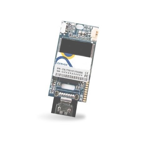 Industriellal Flash 32GB, DOM SATA MLC XL med utillökatill tillemperatillur -40 ~ + 85 ° C för vertillikal instillallatillion