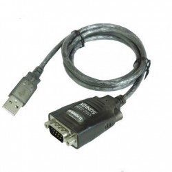 USB till RS232 - 1,8m kabel - DB9 Adaper - Binär Teknik AB