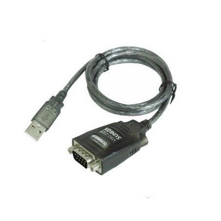 USB till RS232 - 1,8m kabel - DB9 Adaper - Binär Teknik AB