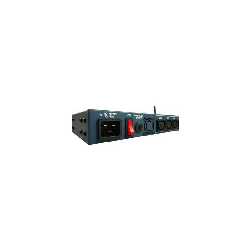 Slå på och av grenuttag för utrustning via LAN/WiFi (nätverk) - 8 x 240VAC. Webbaserad PDU