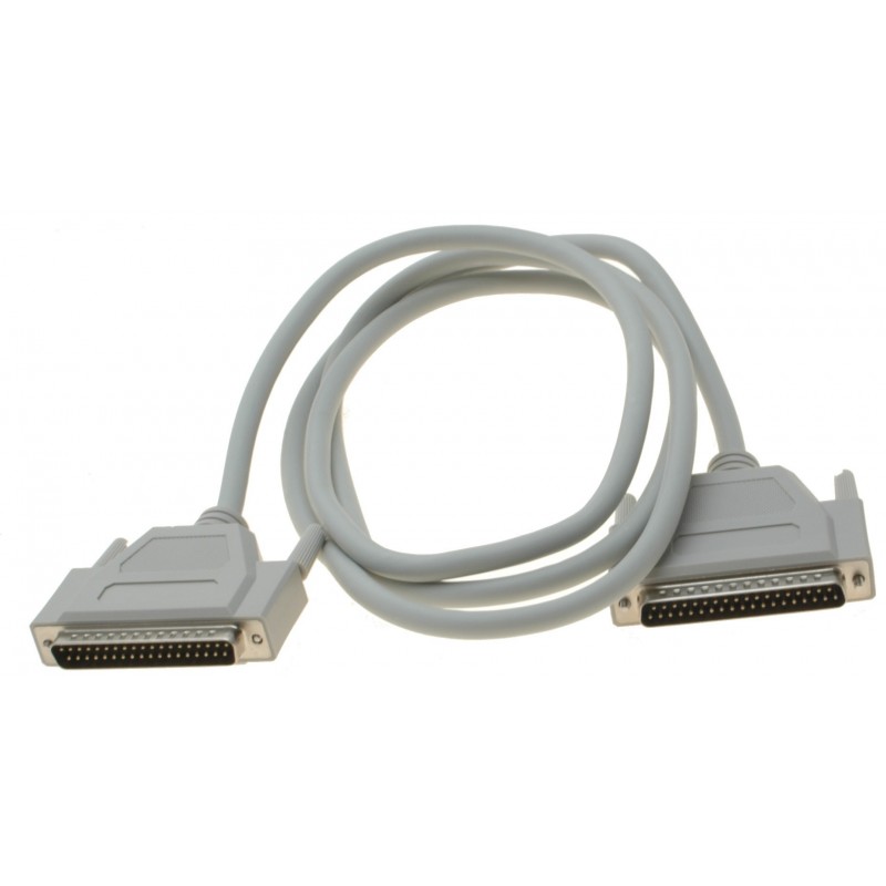 1,8 m kabel med DB37 hane/hane till plintkort