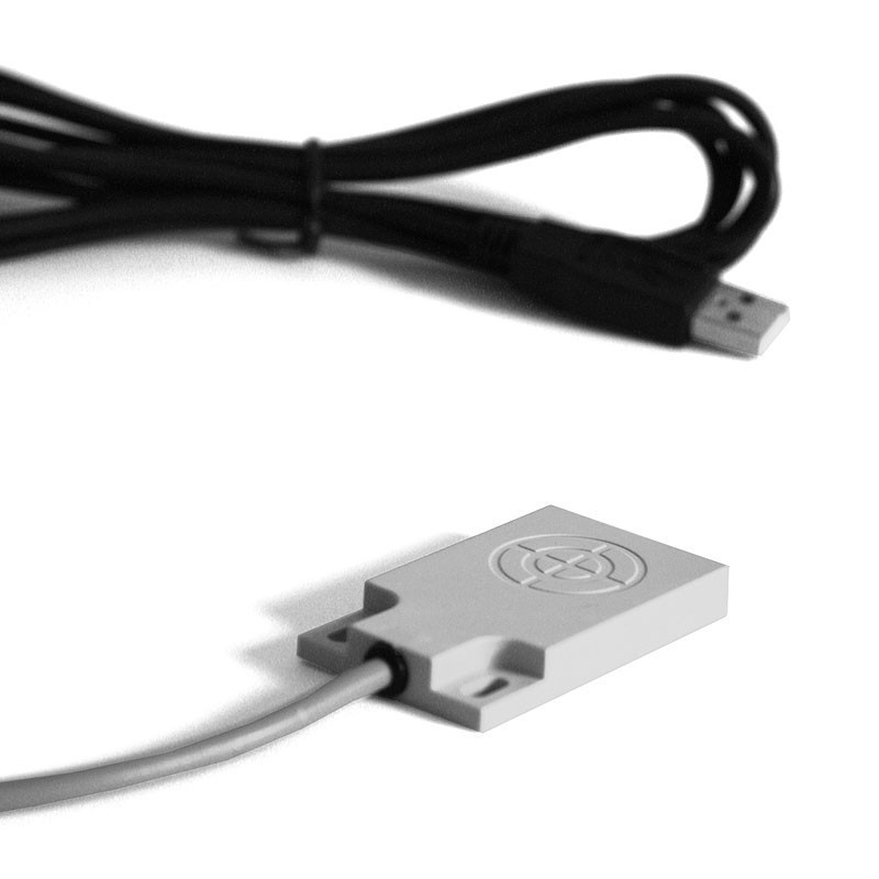 USB sensing kontakt / berøringssensor med 4m kabel, IP67 tæt