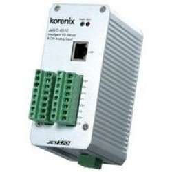 Korenix JETI / O 6511 - Nätverksmodul med 8 x analoga ingångar - Binär Teknik AB