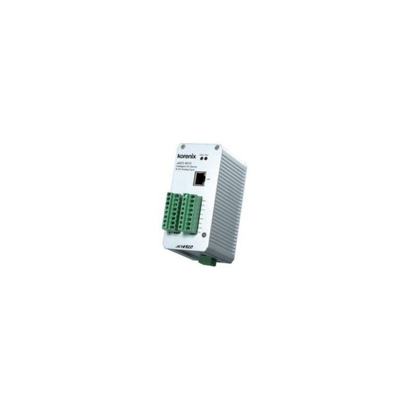 Korenix JETI / O 6511 - Nätverksmodul med 8 x analoga ingångar - Binär Teknik AB