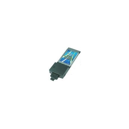 100Mbit PCMCIA adapter för SC fiber.  FE-6400 RUBY Tech