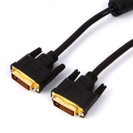 DVI- kabel . Dual Link , DVI - D hane - DVI - D hane, 2 meter
