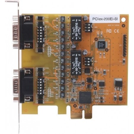 PCI Express kort med 2xRS232 / 422/485