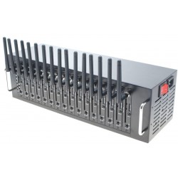 16 stk.GSM modem-pool med 1 x USB, inkl. strømforsyning