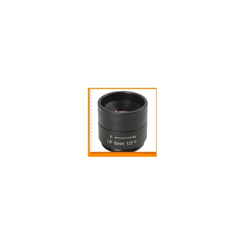 6 mm megapixel lins, CS lins