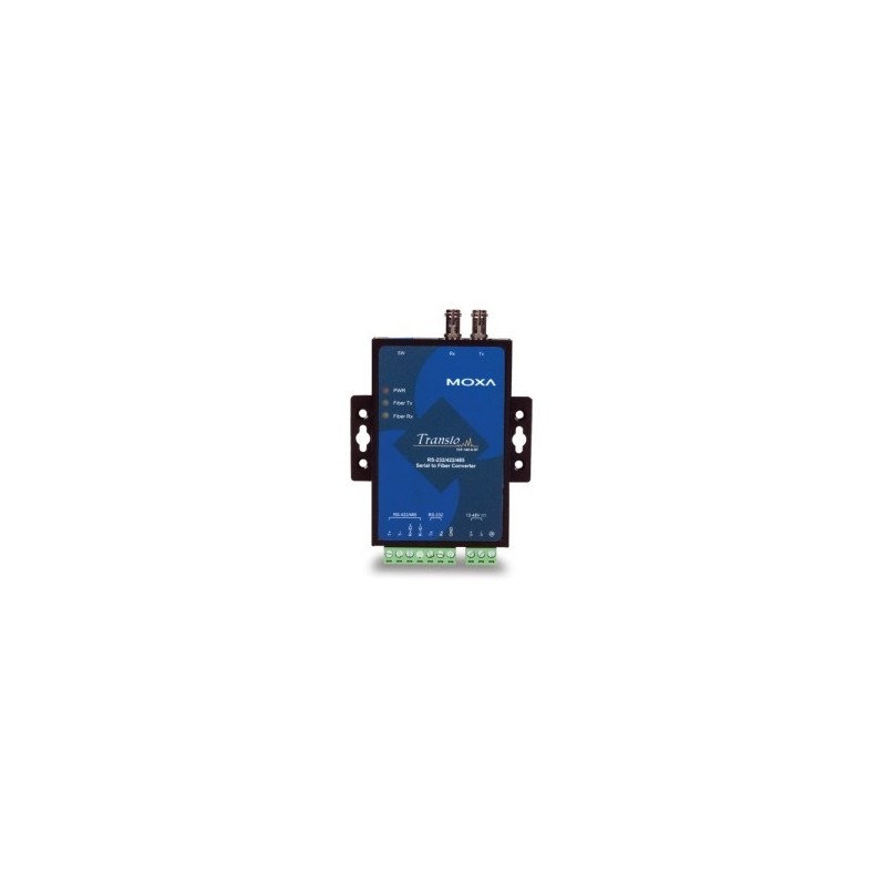 RS232 / RS422 / 485 för Fiber ST-omvandlare - MOXA TCF-142-M