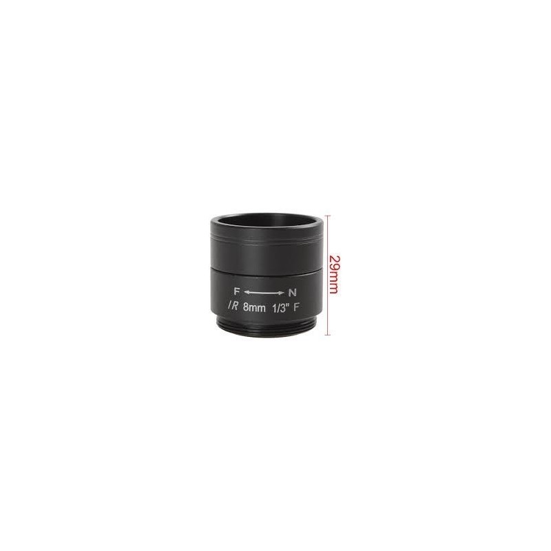 8 mm Megapixel Lens, CS-lins, manuell